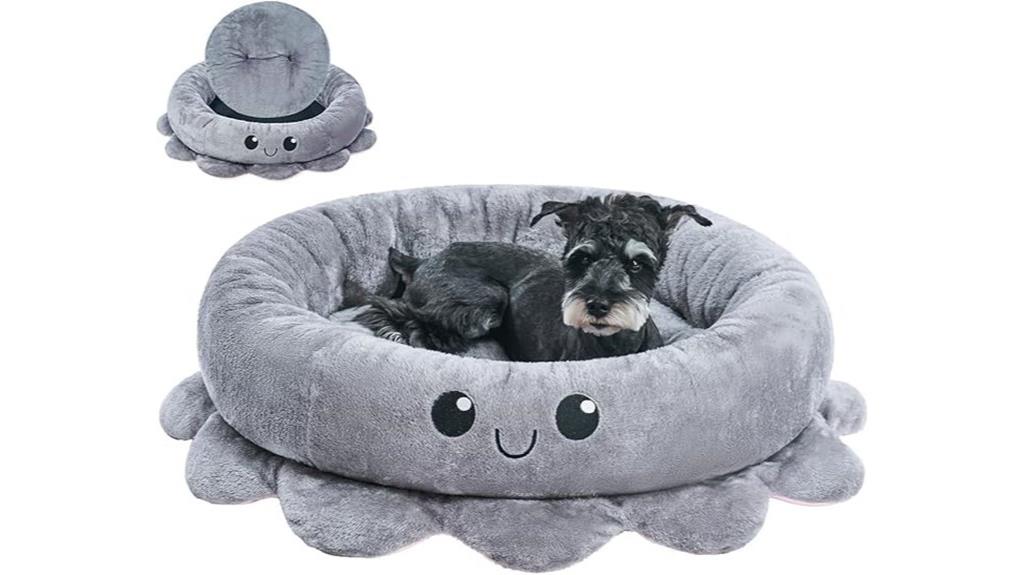 large calming dog bed