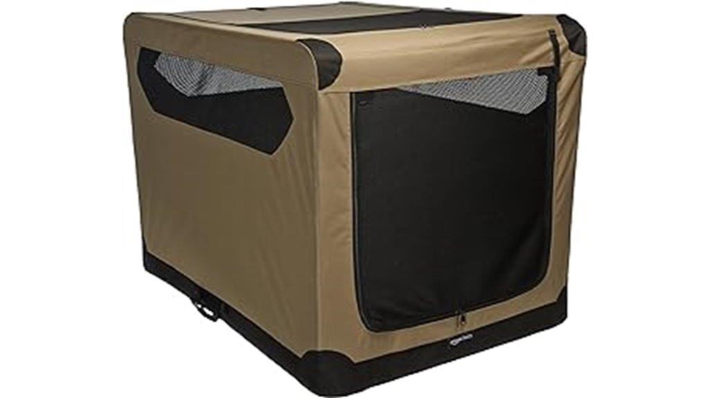 large collapsible dog crate