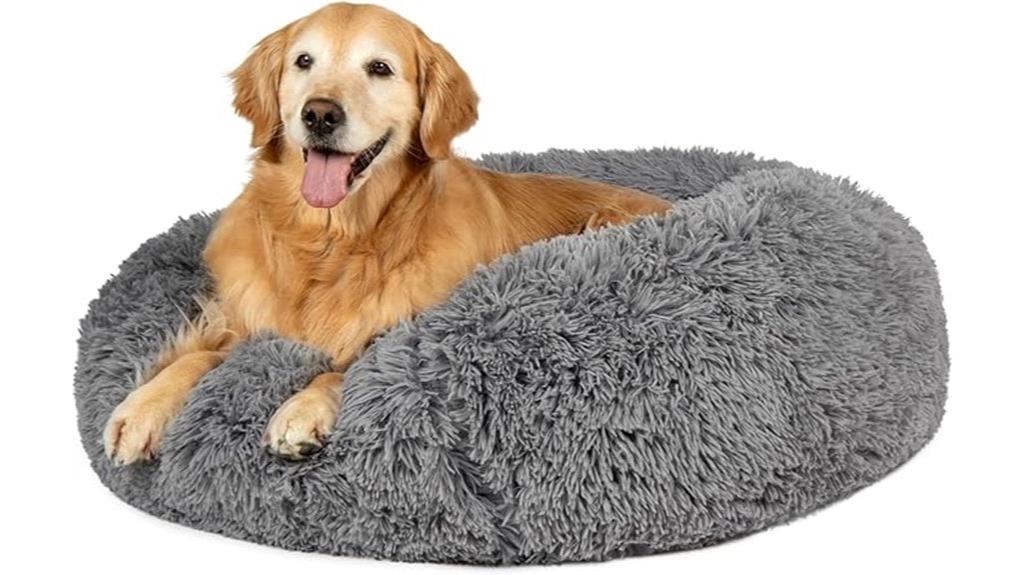 large dog calming bed