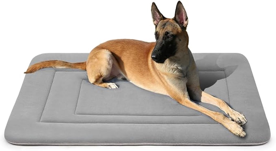large dog crate bed