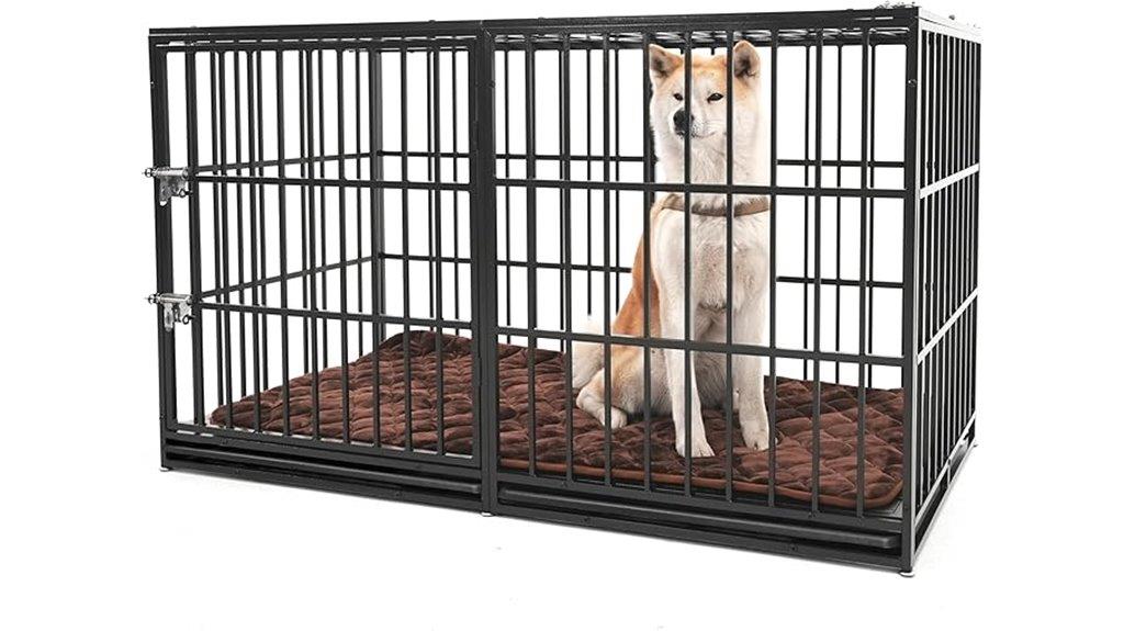large heavy duty dog crate