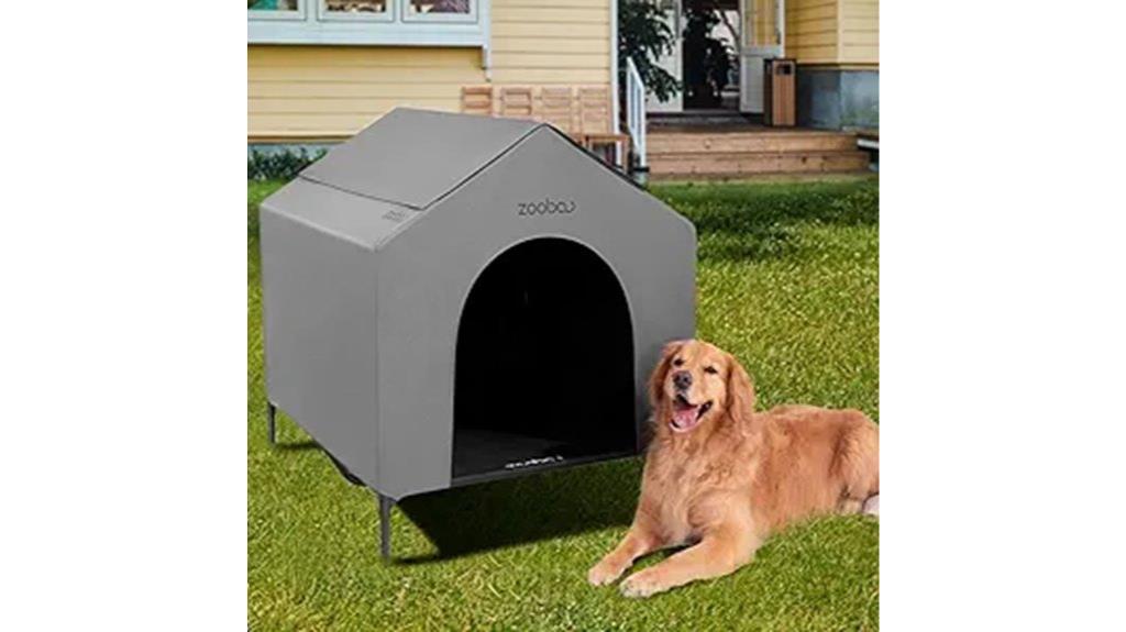 large outdoor dog house