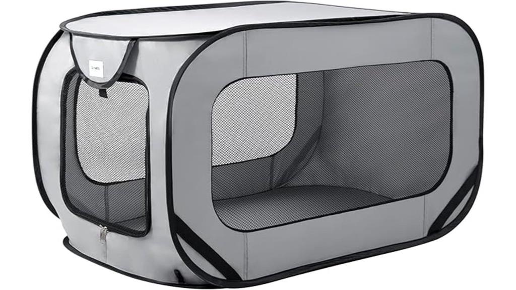 large portable dog bed