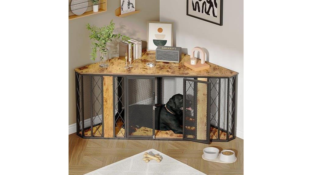 large saudi themed dog crate
