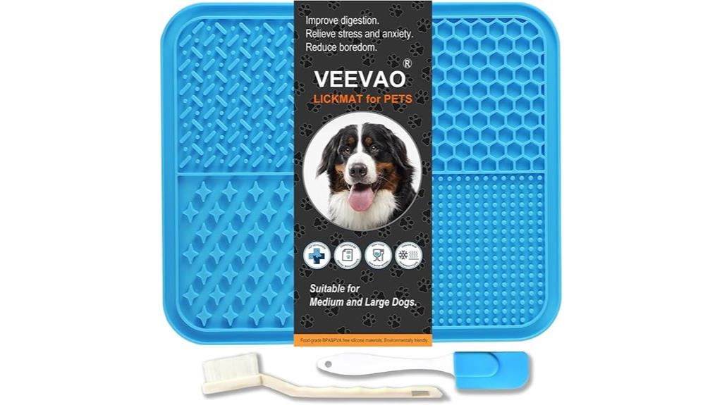 large silicone lick mat