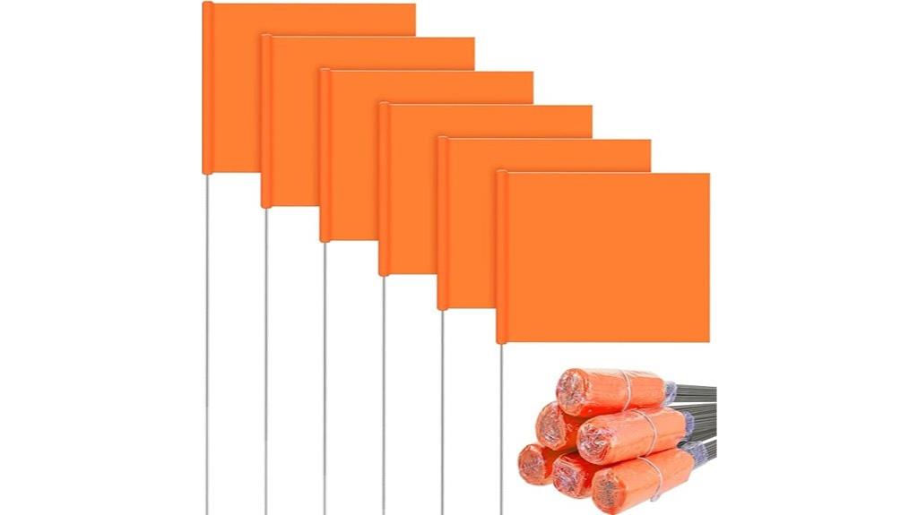 lawn survey flag set