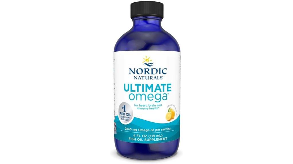 lemon flavored omega liquid