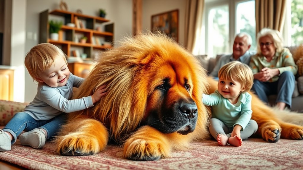 leonberger family friendly dogs