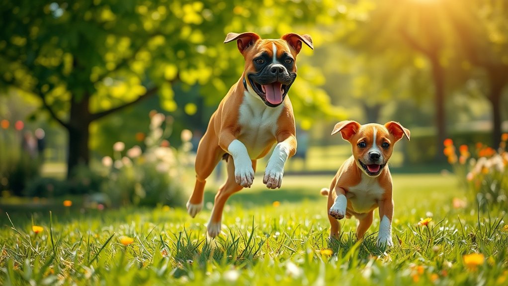 loyal boxer playtime bond