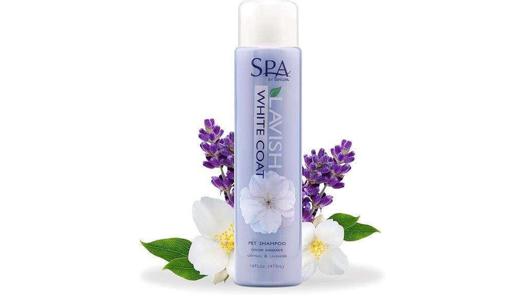 luxury dog shampoo product