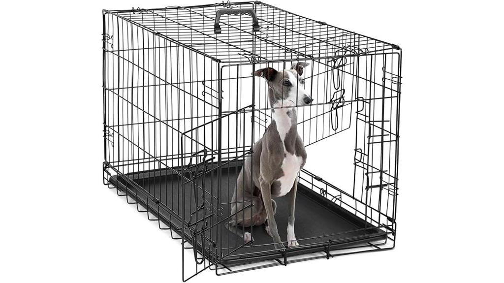 medium dog crate features