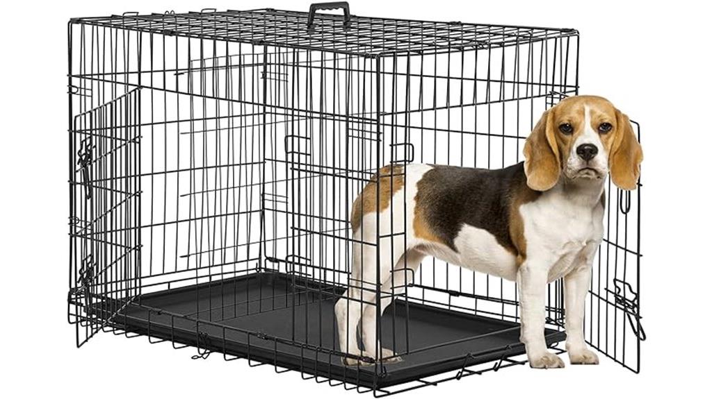 medium small dog crate