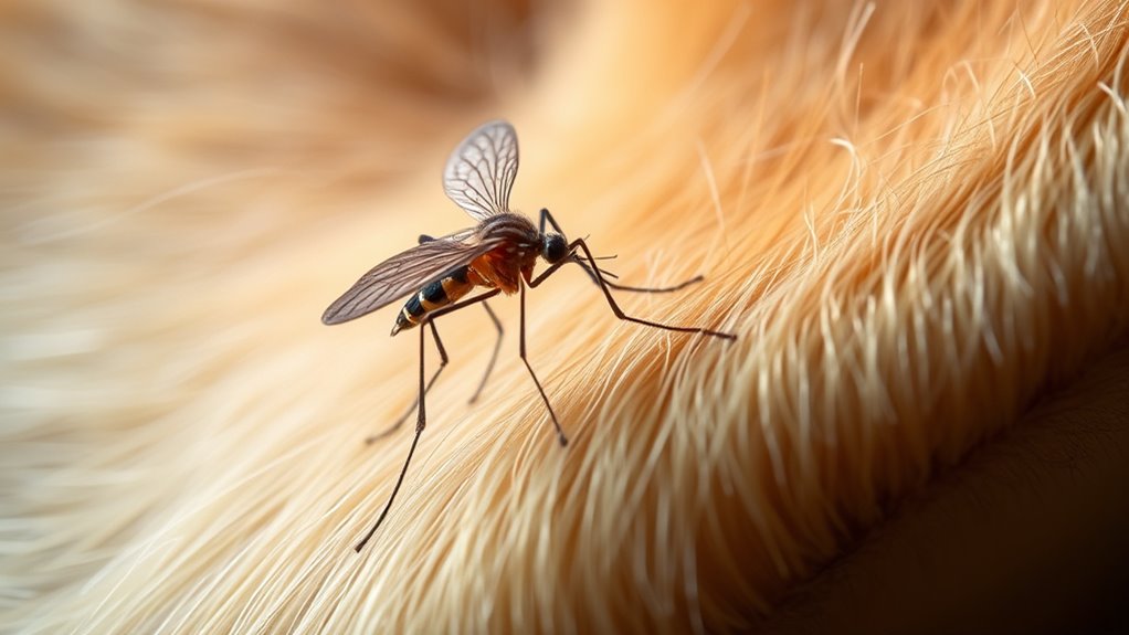 mosquitoes transmit heartworm larvae