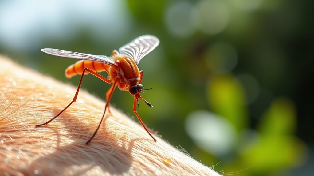 mosquitoes transmit infective larvae