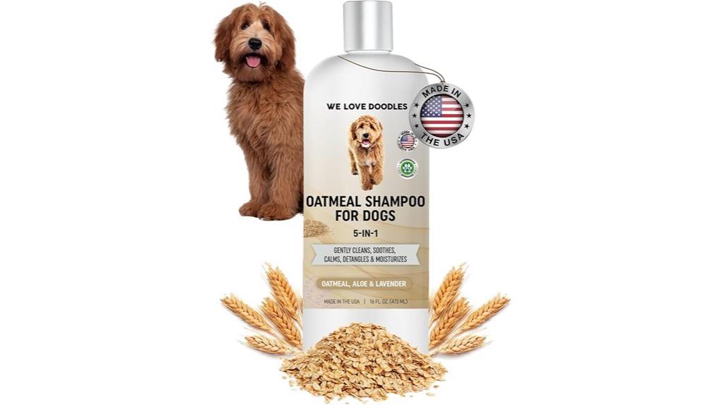 multi purpose oatmeal dog shampoo