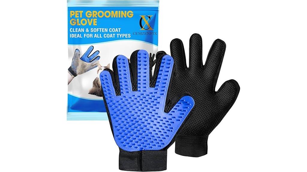 multi species grooming gloves upgrade