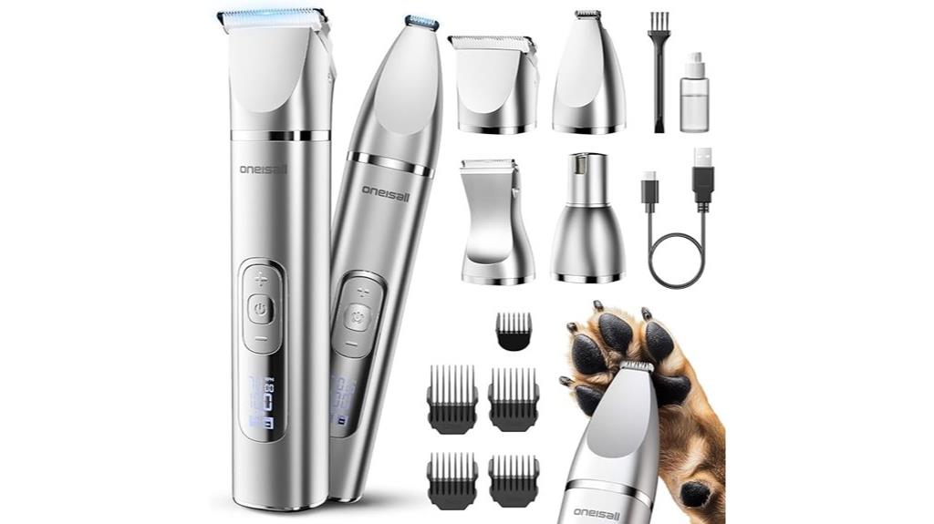 multifunctional dog grooming kit