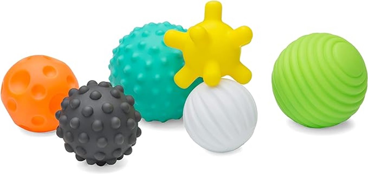 multisensory textured ball set