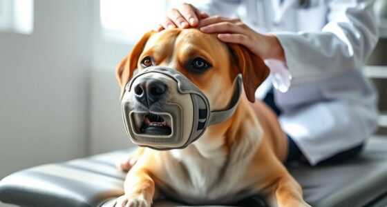 muzzle training for vet