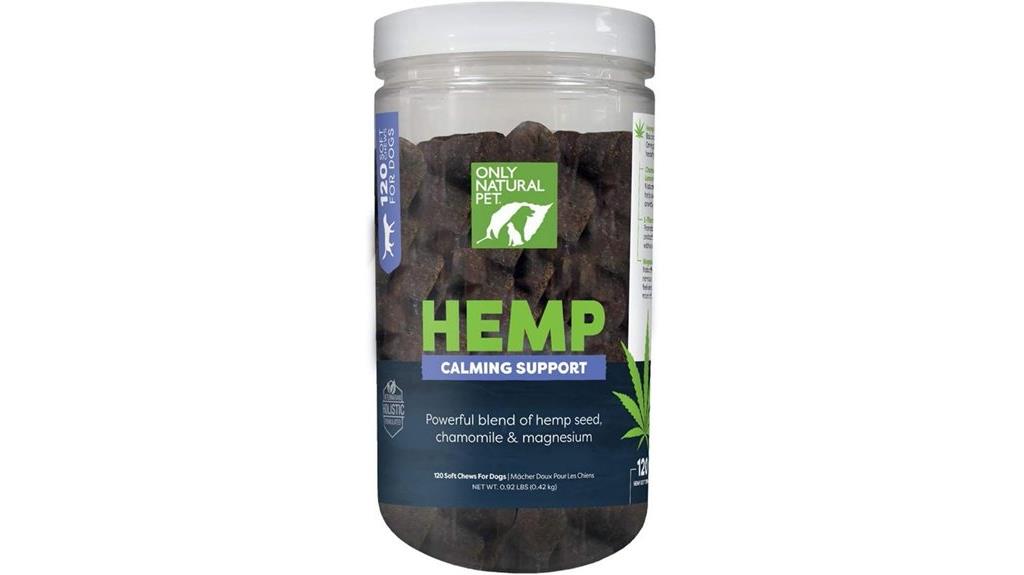 natural calming chews for dogs