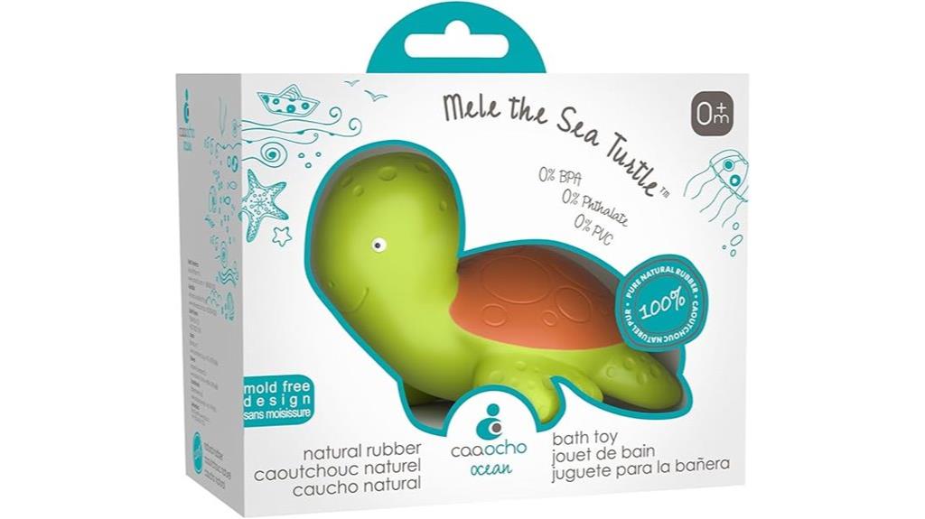 natural rubber sea turtle