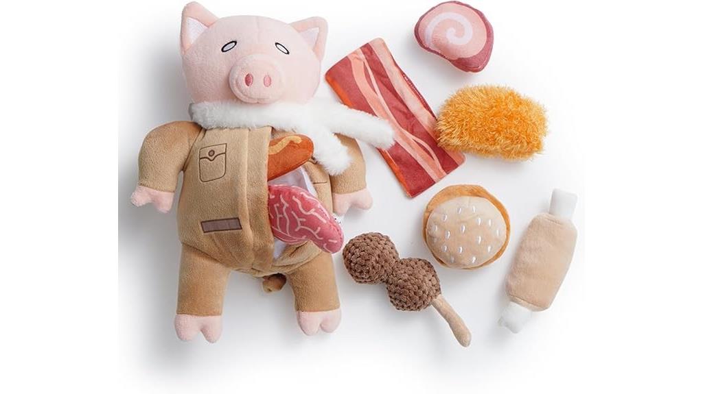 nutty pig dog toys