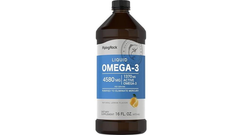 omega 3 fish oil liquid