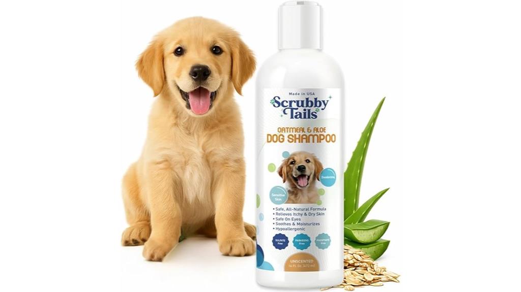 organic all age dog shampoo