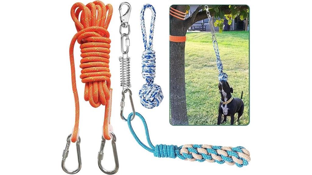outdoor dog tug toy