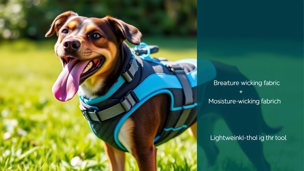 pet cooling vest choices