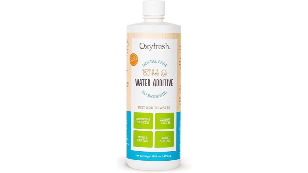 pet dental water additive