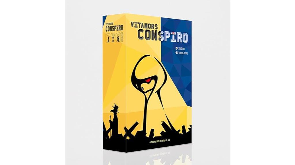 portable conspiracy strategy game