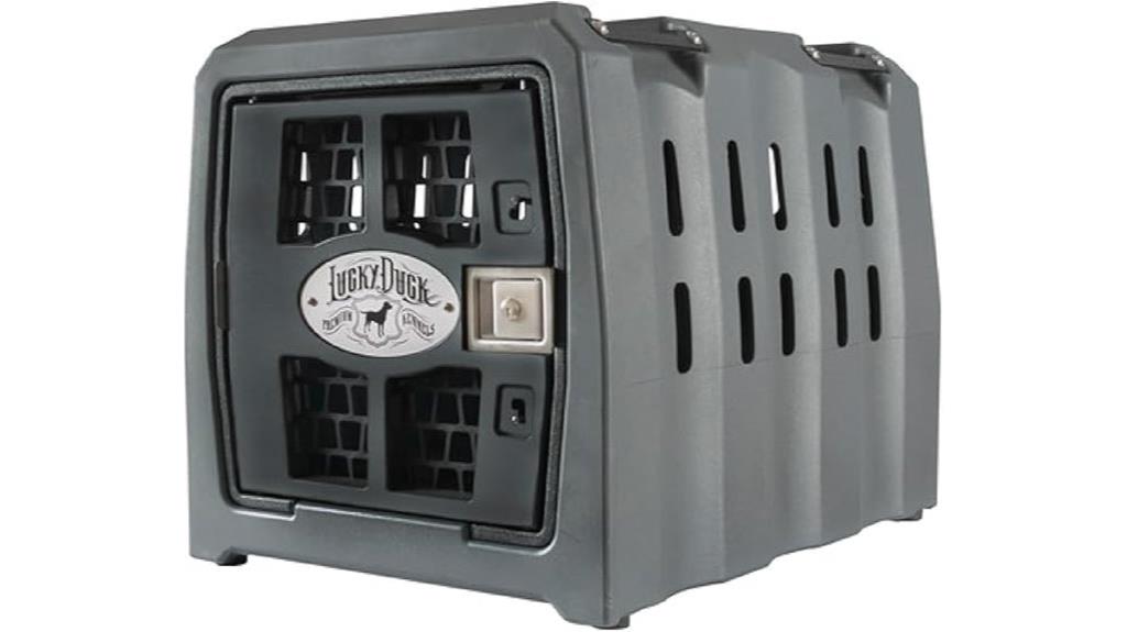 portable medium crash tested dog crate