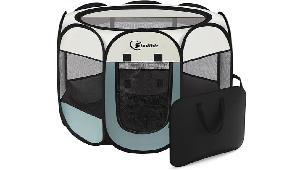 portable pet playpen enclosure