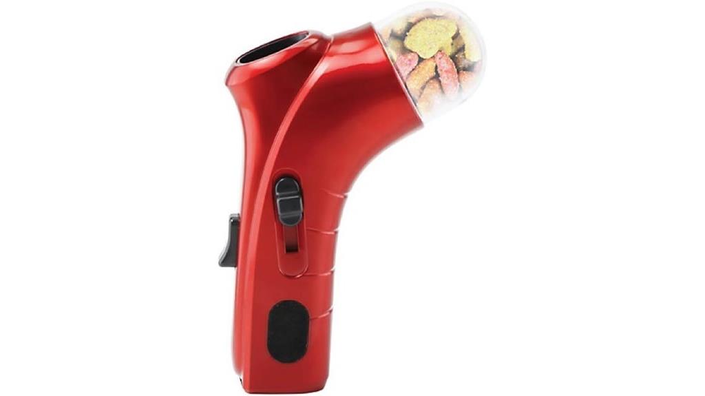 portable pet treat launcher
