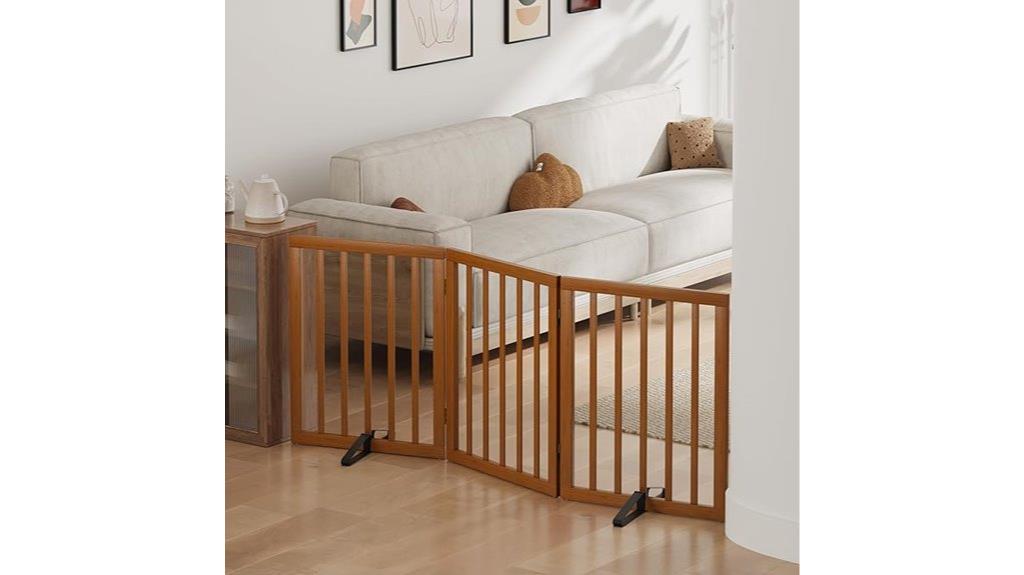 portable three panel gate