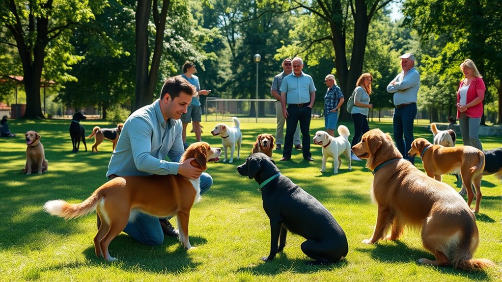 practice respectful dog park etiquette