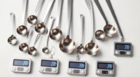 precise digital measuring scoops