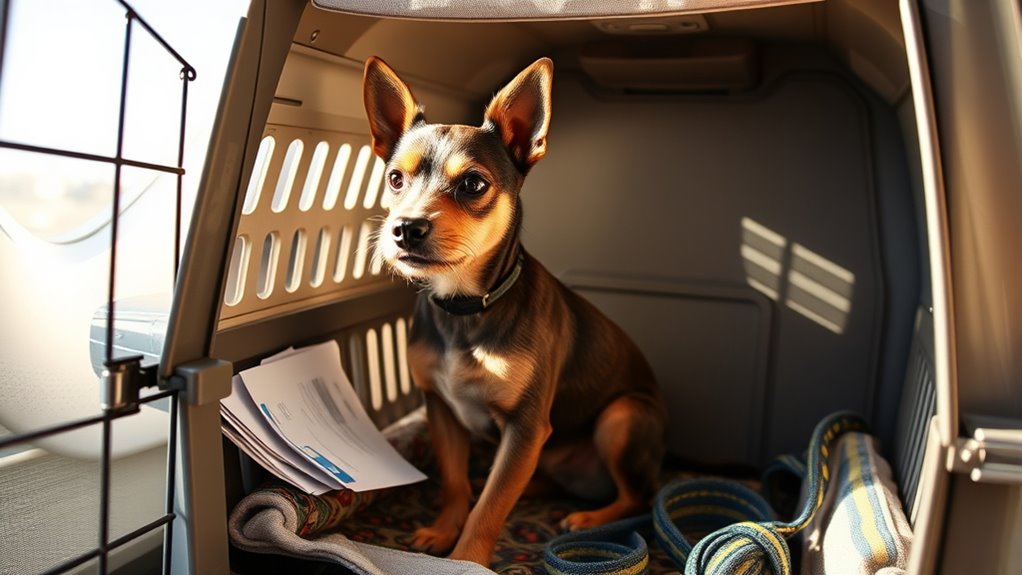 prepare dog for travel