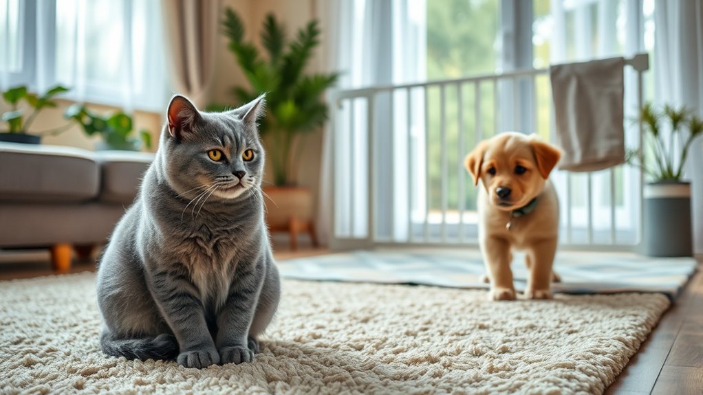 prepare pets and environment