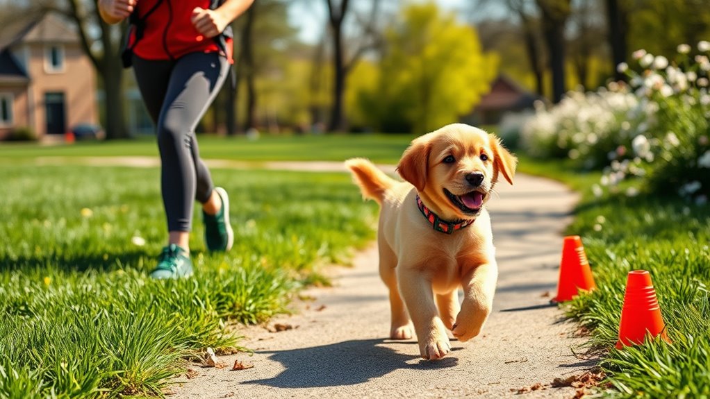 puppy safe exercise tips