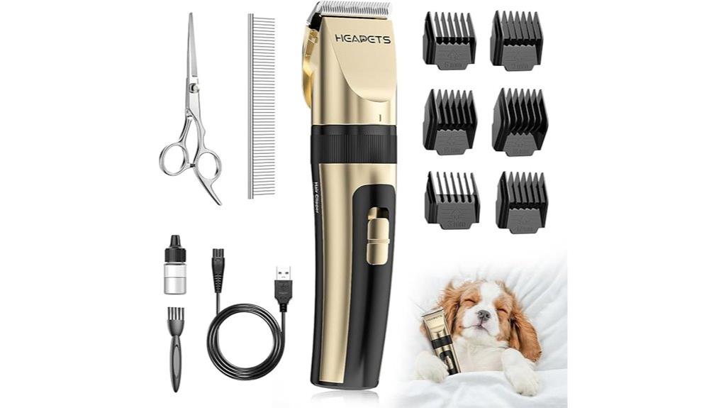 quiet cordless dog clippers