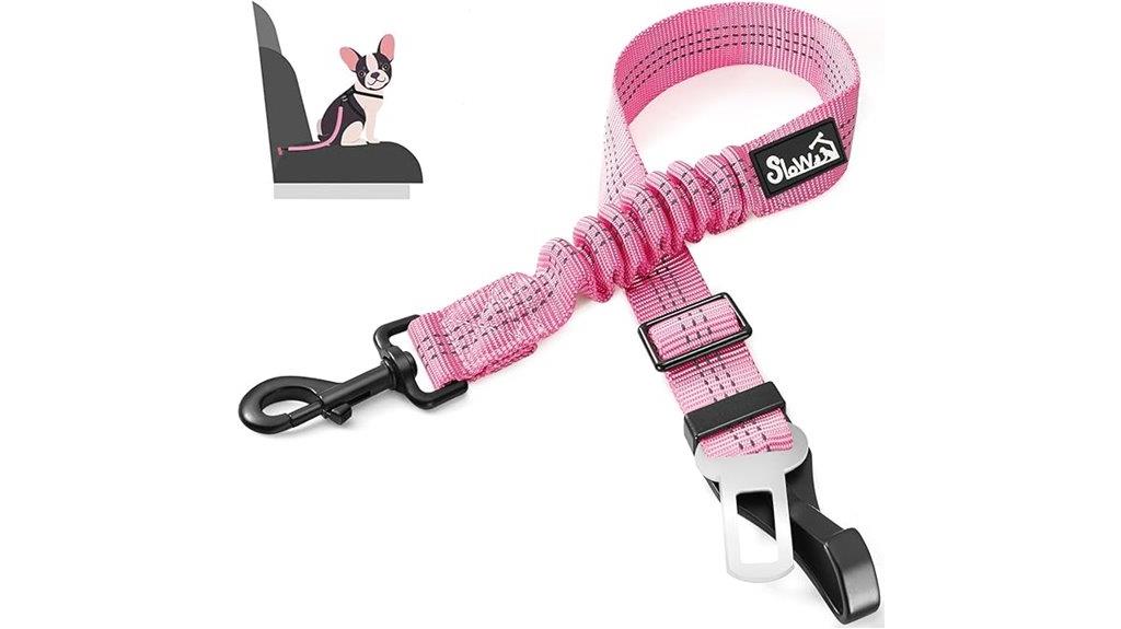 reflective nylon dog belt