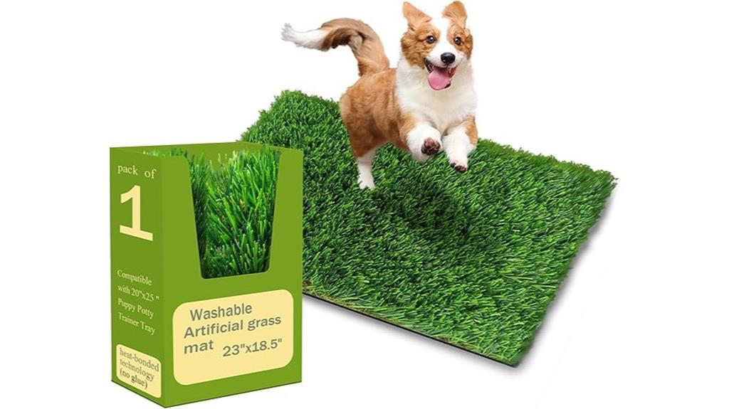 reusable synthetic dog mat