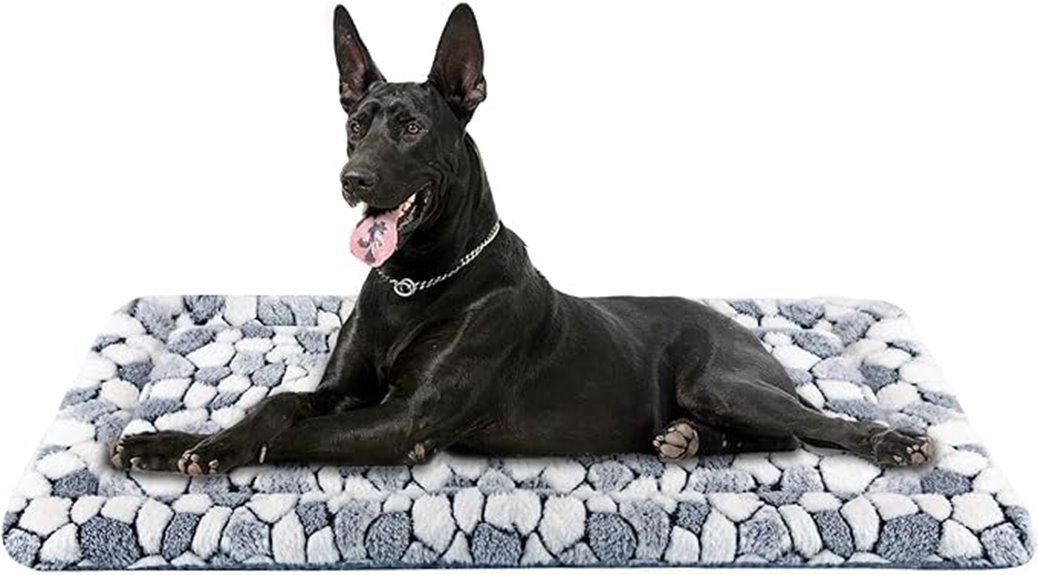 reversible large dog bed