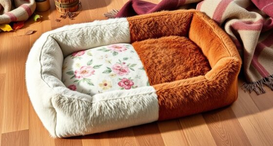 reversible seasonal dog beds