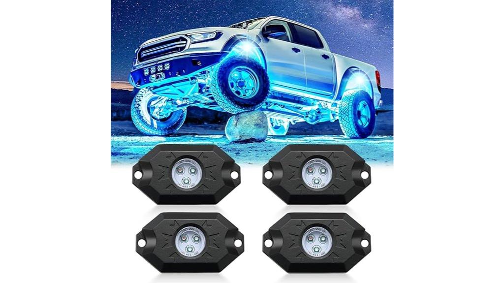 rgb led rock lights