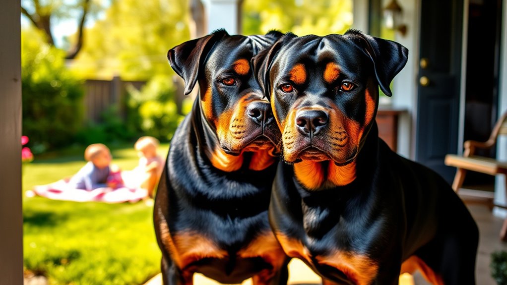 rottweiler family protection instinct