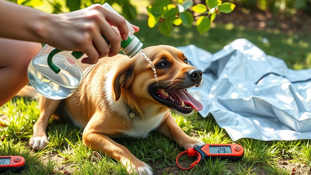 safe cooling methods for dogs