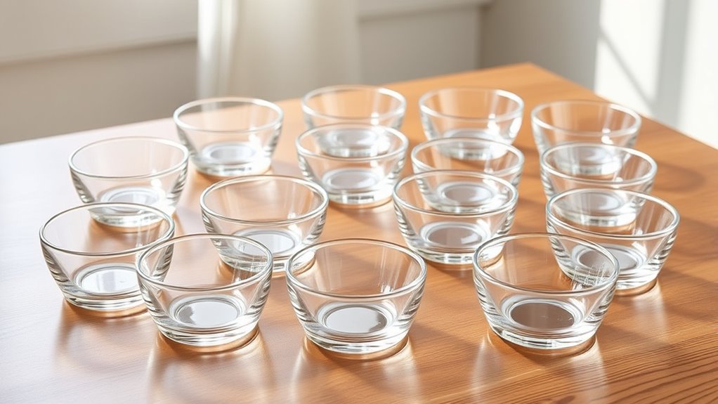 safe stylish glass bowls